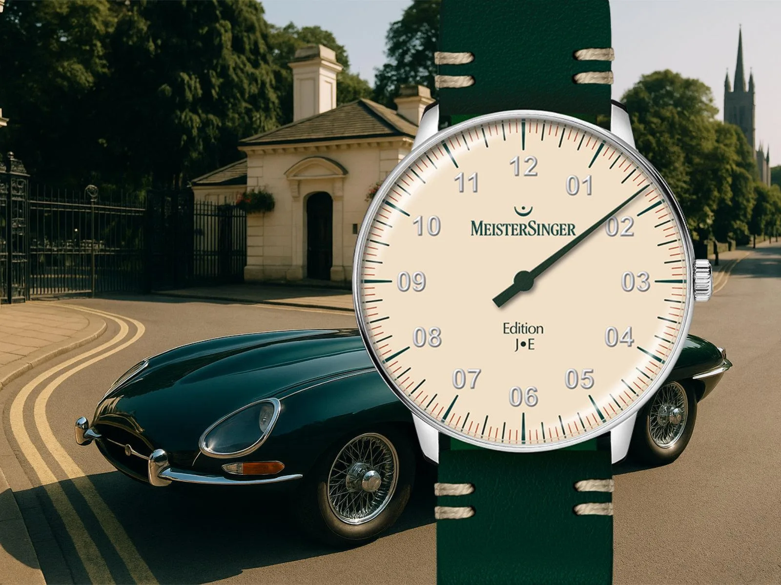 You are currently viewing ＜新作情報＞クラシックカーの美学を腕元に：MeisterSinger『Edition Neo J.E』登場
